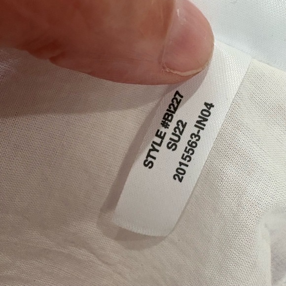 J.Crew Maxi Dress Womens 12 White Pink Floral Tiered Smocked‎ Wide Straps - Picture 8 of 10